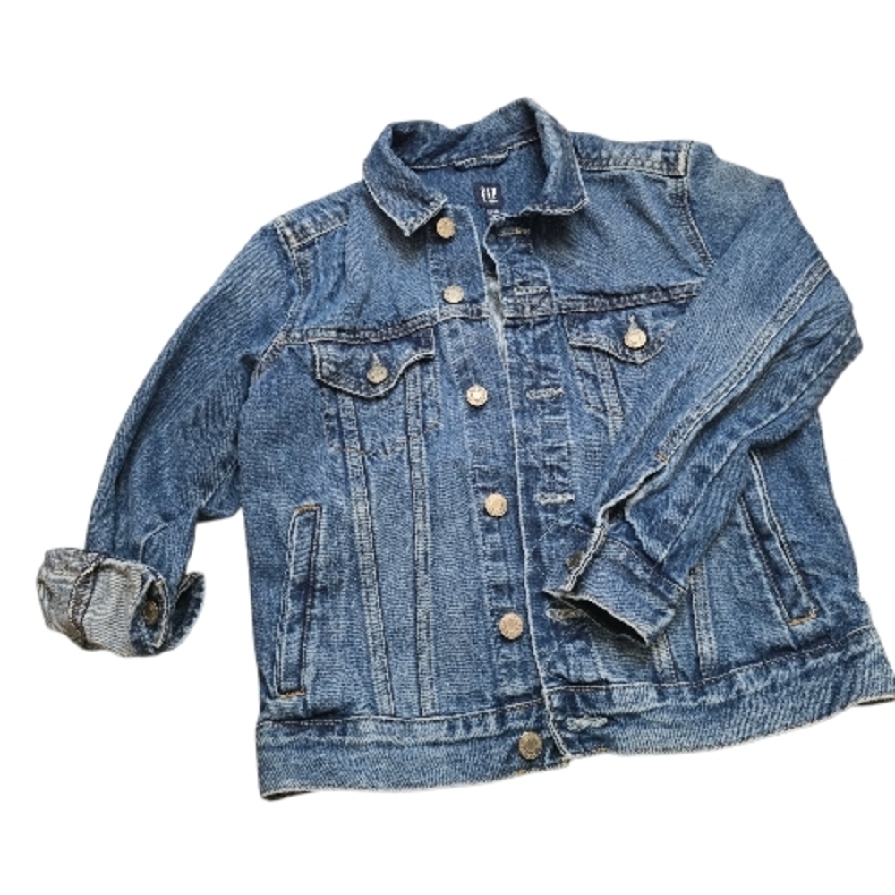 Kid's GAP Classic Blue Jean Jacket for Kids Sz M